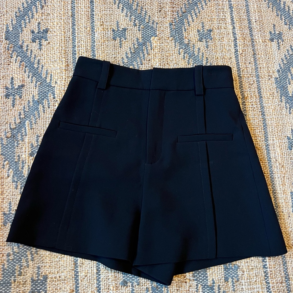 NWOT Zara High Waisted Black Women's Shorts